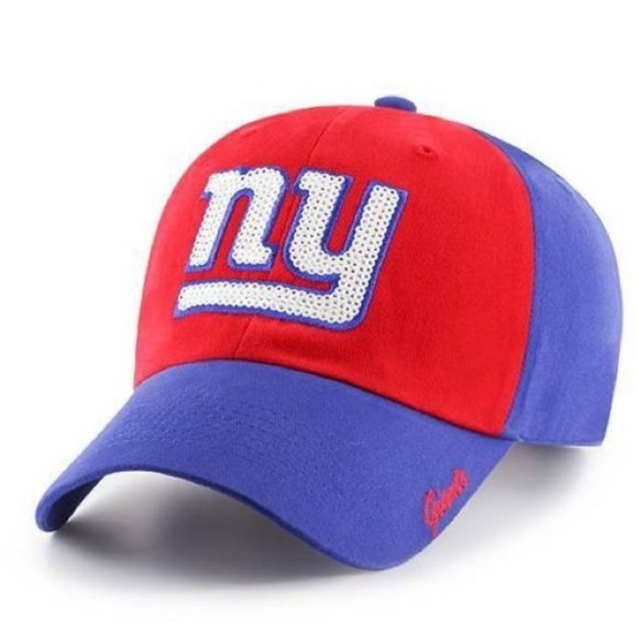 Nfl New York Giants Womens Sparkle Hat 